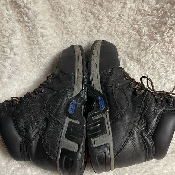 Michelin HydroEdge Steel Toe Puncture-Resistant Waterproof Black Work BootSZ12W main image 12